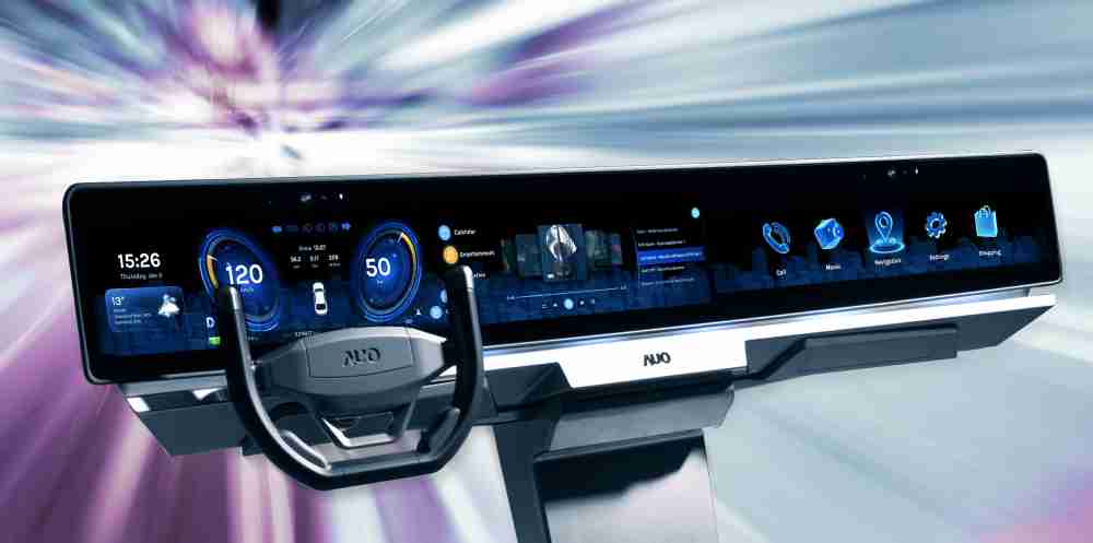 龙门国际开拓前瞻显示技术创新应用，，，结合优异整合设计能力，，开发智能车载FIDM Plus一体化显示方案，，让驾驶操作与车内娱乐体验再进化