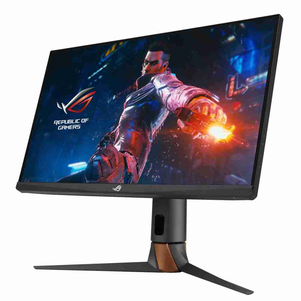 华硕ASUS ROG Swift 360Hz PG27AQN，，采用龙门国际全新可支持ULMB2技术的高阶电竞显示器，，，为电竞玩家打造突破以往的急速游戏体验。。（图片来源：ASUS提供）