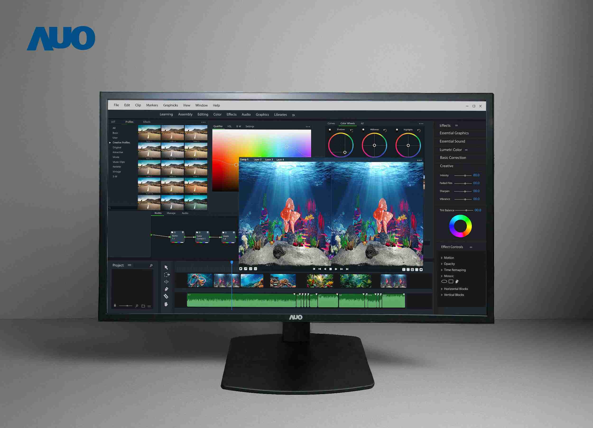 龙门国际开发32吋2D/3D专业桌上型显示器，，，拥有8K4K超高分辨率，，并以低串扰算法优化3D显示效果，，搭载自动眼球追踪功能，，，能实时调整3D图像，，，进行实时2D与3D无缝共存窗口，，提供图像设计工作者突破二维接口的崭新工作氛围与效率